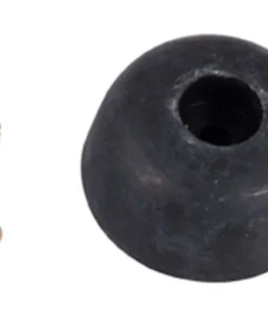 Black Rubber Cue Bumper With Screw