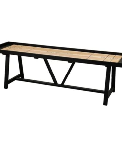 American Shuffleboard Table in Black Ash 9ft