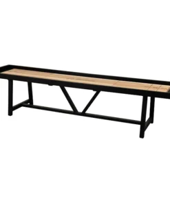 American Shuffleboard Table in Black Ash 12ft