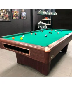 Buffalo Eliminator III Pool Table in Dark Walnut
