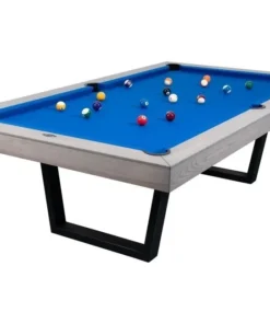 Buffalo Harlem American Pool Table Diner Grey Ash