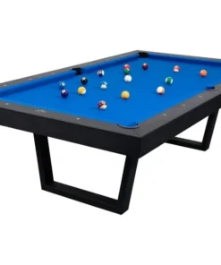 Buffalo Harlem American Pool Table Diner Black Ash