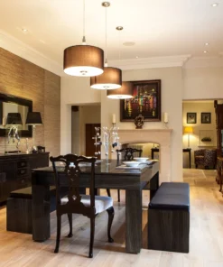 Milano Pool Dining Table High Gloss